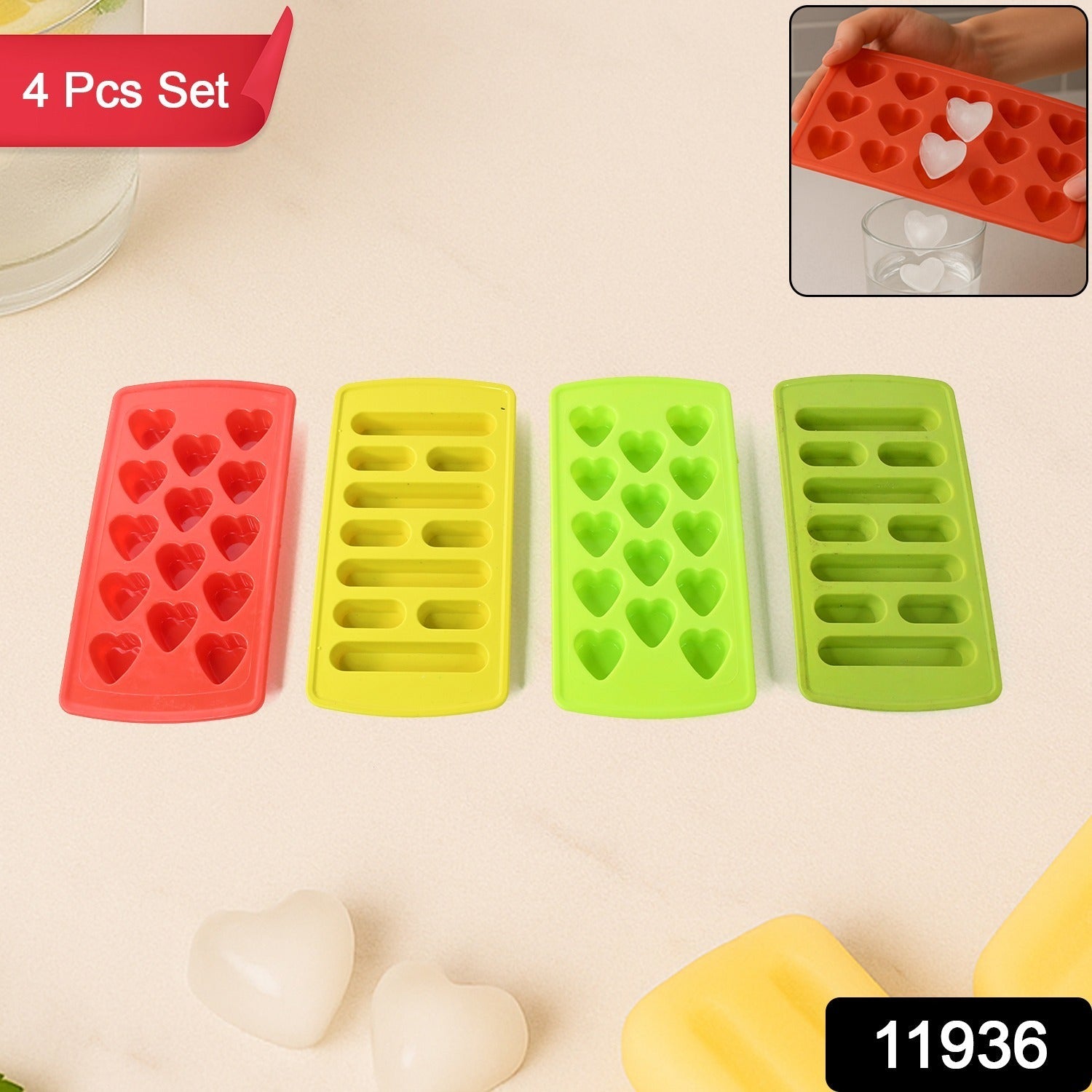 Quick Freeze Plastic Ice Trays Quick Freeze Plastic Ice Trays